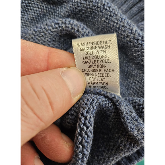 Mens Gray Croft & Barrow Sweater 1/4 Zip Long Sleeve Size 2XB - Picture 13 of 13